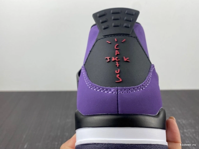 Cheap MAX Travis and Retro LN4 4 766296 (Friends Jordan Purple Family) Scott 0824